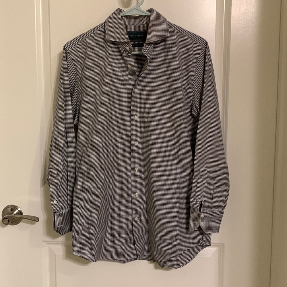 Kent & Curwen Men's Patterned Button Up Shirt